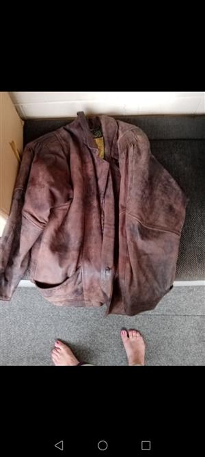 Leather jackets size 40 and 42 