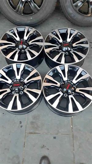 18inch isuzu D-Max rim set
