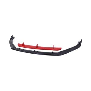 Gloss Black with Red Lip 4piece Front Spoiler for VW Polo 6R/Vivo/TSi