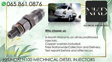 HYUNDAI H100 DIESEL INJECTORS FOR SALE OR RECON