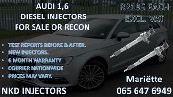 1.6 AUDI INJECTORS