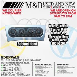 Heater Climate Control Unit (Second Hand)