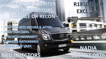 DIESEL INJECTORS FOR SALE FOR MERCEDES SPRINTER