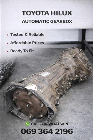 TOYITA HILUX AUTOMATIC GEARBOX AVAILABLE FOR SALE CALL OR WHATSAPP 