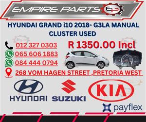 HYUNDAI GRAND i10 2018- G3LA MANUAL CLUSTER