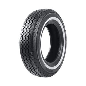 195R14″ Powertrac Vanmarch 106/104R White Sidewall Tyres