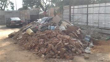 Rubble removal, tree felling 