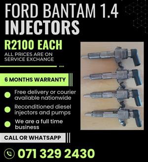 FORD BANTAM 1.4 INJECTORS FOR SALE WITH WARRANTY 