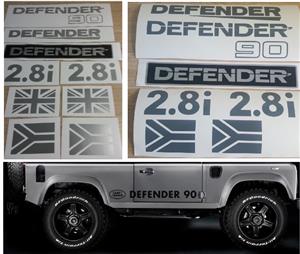 Graphics decals stickers kits for Land Rover Defender vehicles 