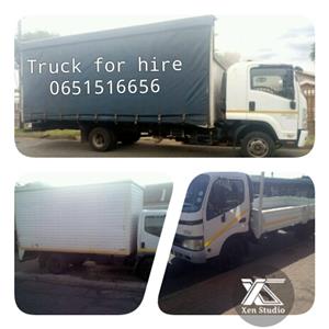 Truck for hire furniture transport delivery 