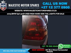 2005 Bmw E46 320d right hand side tail light for sale
