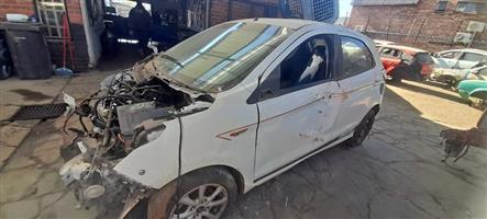 Ford Figo stripping for spares.