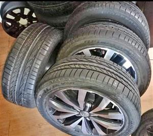 20" VW Amarok V6 Extreme original mags with brand new tyre set