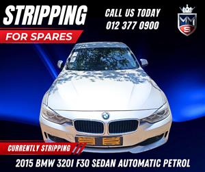 BMW 320i F30 Sedan Automatic Petrol – Stripping for Spares