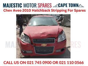 Chev Aveo 2010 Hatchback Stripping For Spares