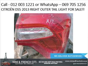 Citroën DS5 2013 Right Outer Tail Light For Sale - OEM Lighting Replacement!! 