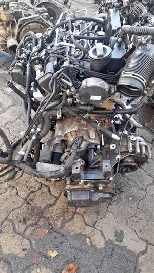 VW POLO 1.2L Bluemotion CFW complete engine for sale