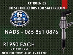 CITROEN C2 DIESEL INJECTORS READY TO USE
