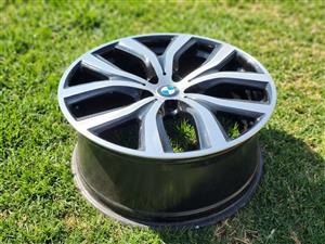 19inch OEM BMW F48 X3 SINGLE RIM (SPARE)