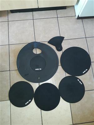 6-piece drum mute pads for sale