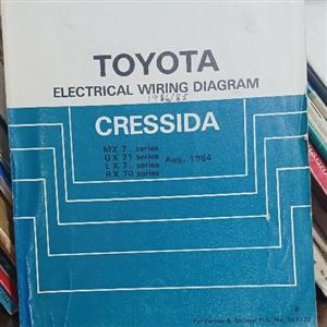 Cressida 1984 / 85, electrical book