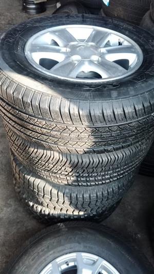 16inch Isuzu mags with tyres set