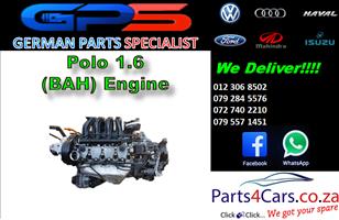 VW Polo 1.6 (BAH) Engine for Sale