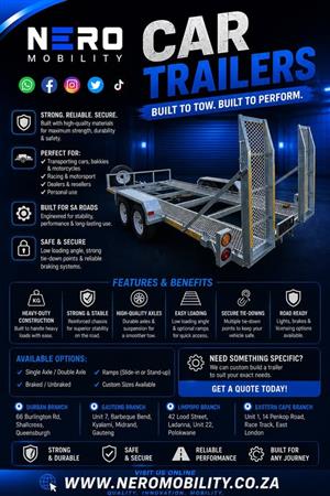 Nero Mobility Car Trailers