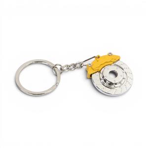 KEYRING CALIPER YELLOW