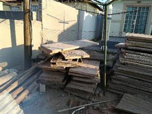 Decking boards andTressels for contractors