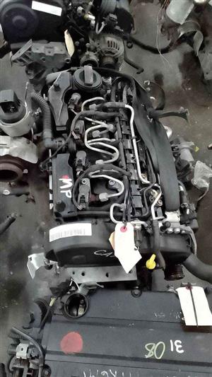 VW CAY 1.6L TDI COMPLETE ENGINE FOR SALE