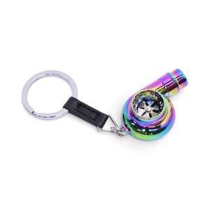 Turbo Blower Style Keyring (Rainbow Colour)
