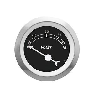 Autogauge 52mm Volt Gauge (Black Face)