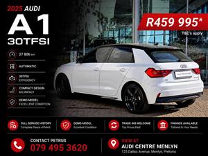 2025 Audi A1 30TFSI Demo