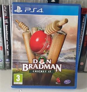 PS4 Don Bradman Cricket Used