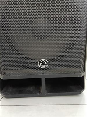 Wharfedale 18" bass bin.