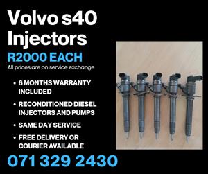VOLVO S40 INJECTORS FOR SALE WITH WARRANTY 