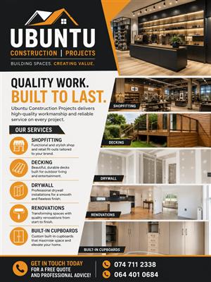 Skilled carpenters available 