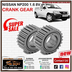 NISSAN NP200 1.6 8V CRANK GEAR