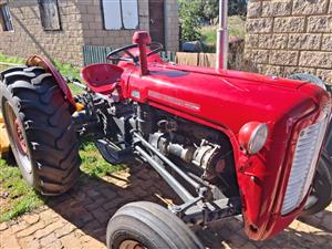Messey furgason with slasher 1964 model.. everything brand new. Tyres everything