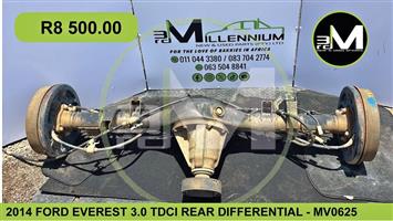 2014 FORD EVEREST 3.0 TDC REAR DIFFERENTIAL - MV0625