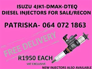 Isuzu 4jk1 -Dmax diesel injectors for sale