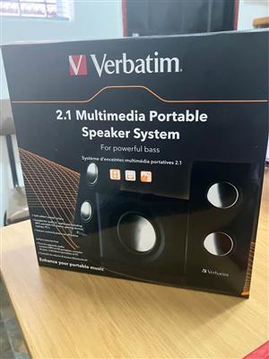 Verbatim 2.1 Multimedia Portable Speaker System