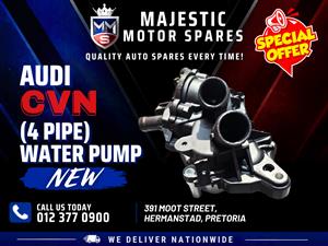 Audi CVN 4-Pipe Water Pump for Sale - New