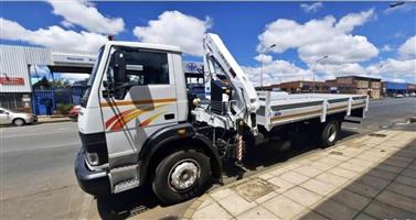NEW TATA 1518 CRANE TRUCK