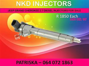 DIESEL INJECTORS NEW OR RECON ON JEEP GRAND CHEROKEE 2.7 FOR SALE