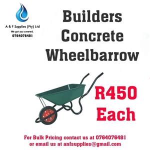 Concrete Wheelbarrows