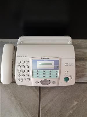 Panasonic Fax Machine with Paper