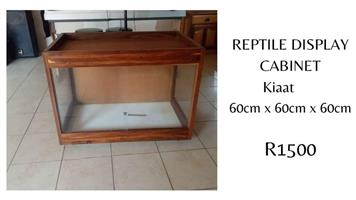 Reptile Display Cabinet