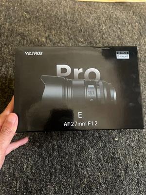 Viltrox 27mm F1.2 Sony E